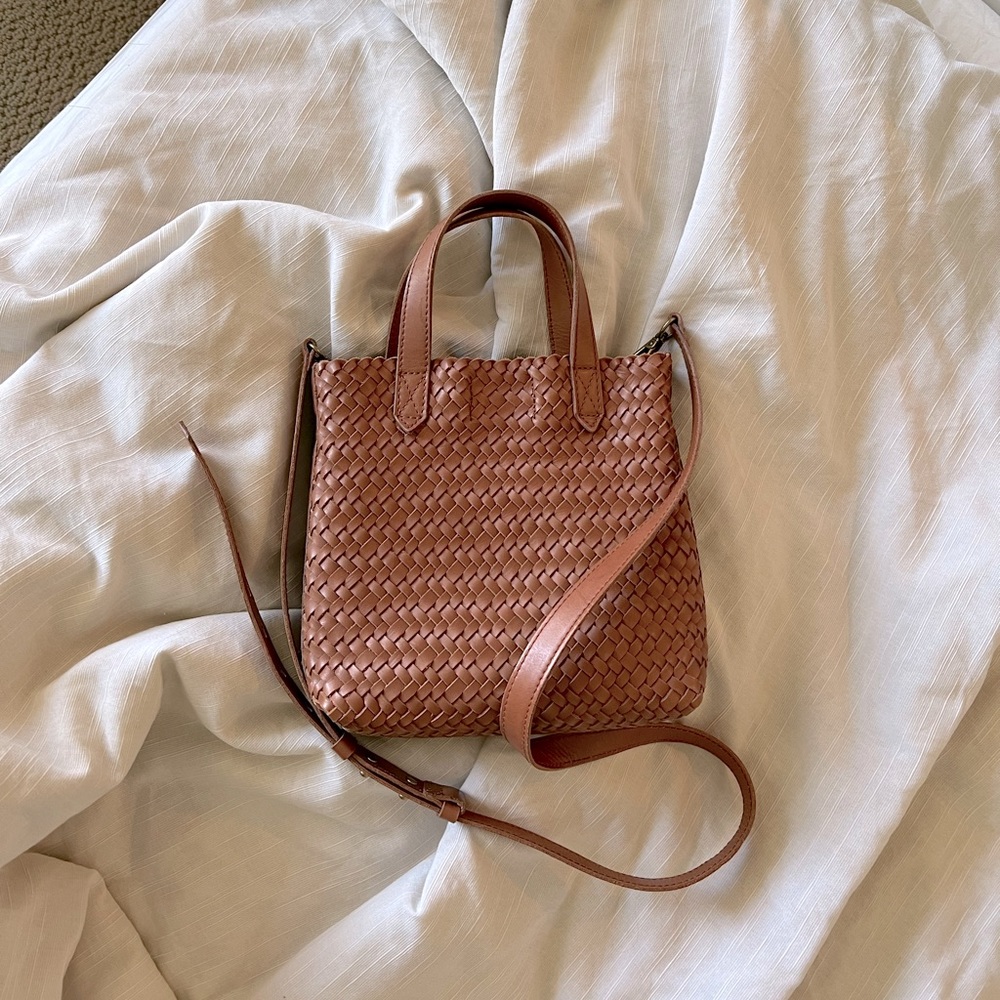 Madewell Small Transport crossbody: Woven Edition, NWOT